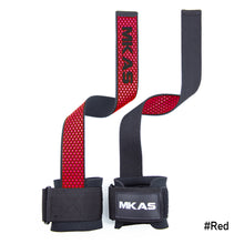 Load image into Gallery viewer, Weightlifting Gym Anti-Slip Sport Safety Wrist Straps Weight Lifting Wrist Support Cross fit Hand Grips Fitness Bodybuilding