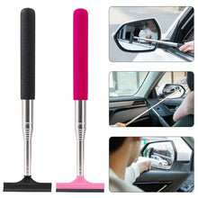 Load image into Gallery viewer, Retractable Car Rearview Mirror Wiper Portable Rainy Cleaning Supplies Rearview Mirror Water Remover Glass Rain Cleaning Tool