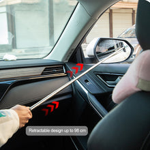Load image into Gallery viewer, Retractable Car Rearview Mirror Wiper Portable Rainy Cleaning Supplies Rearview Mirror Water Remover Glass Rain Cleaning Tool
