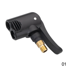 Load image into Gallery viewer, Car Motorcycle Auto Tire Valve Pump Nozzle Clamp Deflated Bike Air Chuck Inflator Inflatable Pump Adapter Thread Connector