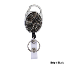 Load image into Gallery viewer, Rhinestone Anti-Lost Retractable Keychain Decoration Diamond-studded Telescopic Car Key Buckle for Women