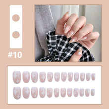 Load image into Gallery viewer, 24pcs/set Multicolor Nail Patches Small Fresh Nail Pieces Detachable Fake Nails Nail Art Accessories