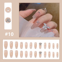 Load image into Gallery viewer, 24pcs/set Multicolor Small Fresh Nail Patches Fake Nail Pieces Detachable Fake Nails Nail Art Accessories