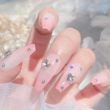 Load image into Gallery viewer, 10pcs/set Nail Art Accessories Crystal Butterfly Aurora Transparent Symphony Nail Art Decoration Manicure Jewelry
