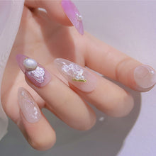 Load image into Gallery viewer, 1 Box Natural Shell Mica Nail Art Jewelry Symphony Nail Stickers Nail Art Accessories Manicure Decorations
