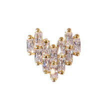 Load image into Gallery viewer, Nail Art Heart Diamond Jewelry Shiny Heart Shaped Zircon Nail Decorative Diamond Accessories Manicure Ornaments