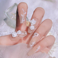 Load image into Gallery viewer, 30pcs Nail Art Camellia Jewelry Resin Nail Decoration Symphony Three-dimensional Flower Manicure Accessories