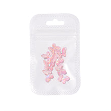 Load image into Gallery viewer, 8pcs Nail Art Double Layer Aurora Butterfly Jewelry Three-dimensional Symphony Nail Art Decoration Manicure Accessories