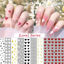 Load image into Gallery viewer, Nail Art Love Stickers Small Fresh Stars Adhesive Nail Stickers Manicure Accessories Nail Art Decoration