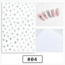 Load image into Gallery viewer, Nail Art Love Stickers Small Fresh Stars Adhesive Nail Stickers Manicure Accessories Nail Art Decoration