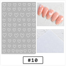 Load image into Gallery viewer, Nail Art Love Stickers Small Fresh Stars Adhesive Nail Stickers Manicure Accessories Nail Art Decoration