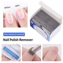 Load image into Gallery viewer, 50/100/200pcs Nail Polish Removal Manicure Supplies Manicure Remover Bag Manicure Remover Towel Nail Art Tool