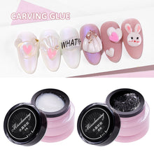 Load image into Gallery viewer, 8ml 3D Three-dimensional Clay Soft Glue Manicure PVC Solid Gel Phototherapy Glue Nail Art Accessories