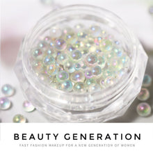 Load image into Gallery viewer, Nail Art Jewelry Stereo Steel Balls Highlight Pearls Mixed Nail Decoration Beads Manicure Art Accessories