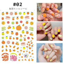 Load image into Gallery viewer, Cute Nail Decoration Stickers Durable Adhesive Nail Stickers Creative Fashion Nail Art Decoration Accessories