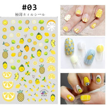 Load image into Gallery viewer, Cute Nail Decoration Stickers Durable Adhesive Nail Stickers Creative Fashion Nail Art Decoration Accessories