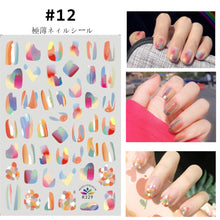 Load image into Gallery viewer, Cute Nail Decoration Stickers Durable Adhesive Nail Stickers Creative Fashion Nail Art Decoration Accessories