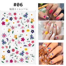 Load image into Gallery viewer, Ribbon Nail Stickers Creative Fashion Nail Stickers Durable Adhesive Nail Art Decoration Stickers Manicure Accessories