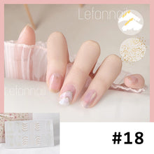 Load image into Gallery viewer, 14pcs/Sheet Nail Art Stickers Rainbow Doodle Water Ripple Nail Stickers Waterproof Durable Nail Stickers Manicure Art Accessories
