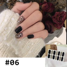 Load image into Gallery viewer, 14pcs/Sheet Small Fresh Nail Stickers Leopard Print Nail Stickers Waterproof Tearable Nail Stickers Nail Art Accessories