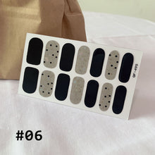 Load image into Gallery viewer, 14pcs/Sheet Small Fresh Nail Stickers Leopard Print Nail Stickers Waterproof Tearable Nail Stickers Nail Art Accessories