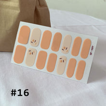 Load image into Gallery viewer, 14pcs/Sheet Small Fresh Nail Stickers Leopard Print Nail Stickers Waterproof Tearable Nail Stickers Nail Art Accessories