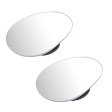 Load image into Gallery viewer, 2Pcs Adjustable 360 Degree Car Rearview Convex Mirror for Car Reverse Wide Angle Vehicle Parking Rimless Mirrors HD Blind Spot Mirror