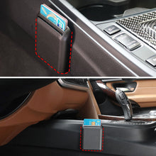 Load image into Gallery viewer, Car Automobile Cell Phone Gap Storage Box Auto Seat Organizer Crevice Creative Hanging Holder for Phone Pocket Accessories