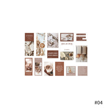 Load image into Gallery viewer, 45pcs INS Style Travel Aesthetics Cute Sticker Creative Hand Account LOMO Cards Stationery Notepad Stickers