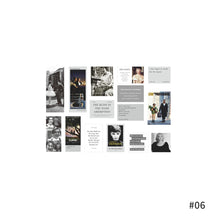 Load image into Gallery viewer, 45pcs INS Style Travel Aesthetics Cute Sticker Creative Hand Account LOMO Cards Stationery Notepad Stickers