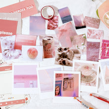 Load image into Gallery viewer, 64pcs/pack Kawaii Scrapbooking Material Set Sticker Aesthetic Washi Tape Planner Decoration Journal Supplies