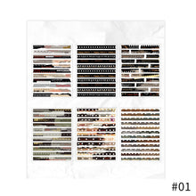 Load image into Gallery viewer, 6pcs PET English Phrase for Diary Stationery Supplies Planner Stickers Bullet Journal Scrapbooking Label Stickers