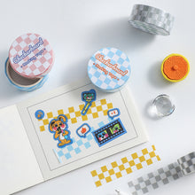 Load image into Gallery viewer, 3M/Roll Checkerboard Washi Tape Creative Masking Tape INS DIY Scrapbooking Diary Decorative Stationery Supplies