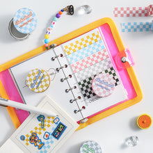 Load image into Gallery viewer, 3M/Roll Checkerboard Washi Tape Creative Masking Tape INS DIY Scrapbooking Diary Decorative Stationery Supplies