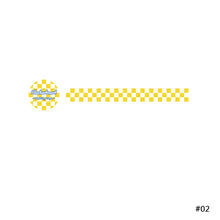 Load image into Gallery viewer, 3M/Roll Checkerboard Washi Tape Creative Masking Tape INS DIY Scrapbooking Diary Decorative Stationery Supplies