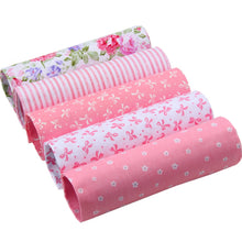 Load image into Gallery viewer, 5-8Pcs 20*25cm Cotton Printed Patchwork Cloth Flower Pattern Material Sewing Crafts Fabric For Diy Doll Clothes Pillowcase Needlework Sewing Quilting Cloth