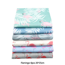 Load image into Gallery viewer, 5-8Pcs 20*25cm Cotton Printed Patchwork Cloth Flower Pattern Material Sewing Crafts Fabric For Diy Doll Clothes Pillowcase Needlework Sewing Quilting Cloth
