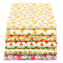 Load image into Gallery viewer, 5-8Pcs 20*25cm Cotton Printed Patchwork Cloth Flower Pattern Material Sewing Crafts Fabric For Diy Doll Clothes Pillowcase Needlework Sewing Quilting Cloth