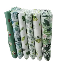 Load image into Gallery viewer, 5-8Pcs 20*25cm Cotton Printed Patchwork Cloth Flower Pattern Material Sewing Crafts Fabric For Diy Doll Clothes Pillowcase Needlework Sewing Quilting Cloth