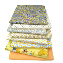 Load image into Gallery viewer, 5-8Pcs 20*25cm Cotton Printed Patchwork Cloth Flower Pattern Material Sewing Crafts Fabric For Diy Doll Clothes Pillowcase Needlework Sewing Quilting Cloth