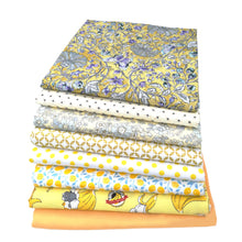 Load image into Gallery viewer, 5-8Pcs 20*25cm Cotton Printed Patchwork Cloth Flower Pattern Material Sewing Crafts Fabric For Diy Doll Clothes Pillowcase Needlework Sewing Quilting Cloth