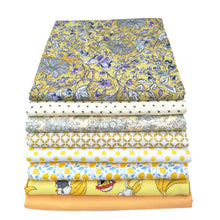Load image into Gallery viewer, 5-8Pcs 20*25cm Cotton Printed Patchwork Cloth Flower Pattern Material Sewing Crafts Fabric For Diy Doll Clothes Pillowcase Needlework Sewing Quilting Cloth