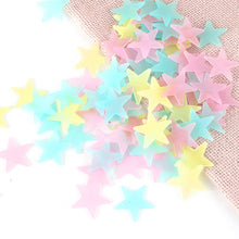 Load image into Gallery viewer, 40/70Pcs Luminous Star Wall Stickers Glow In The Dark Decal for Kids Baby Room Bedroom Christmas Home Decoration