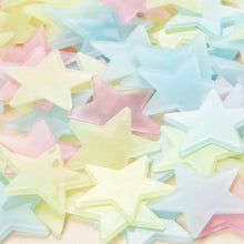 Load image into Gallery viewer, 40/70Pcs Luminous Star Wall Stickers Glow In The Dark Decal for Kids Baby Room Bedroom Christmas Home Decoration