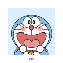 Load image into Gallery viewer, 20*20cm Cartoon DIY Painting Framed Canvas Painting Paint By Numbers Digital Painting Drawing Practice Birthday Gift Home Bedroom Wall Decoration