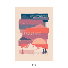 Load image into Gallery viewer, 20*30cm Southeast Asia Style DIY Painting Framed Canvas Painting Paint By Numbers Digital Painting Drawing Practice Birthday Gift Home Bedroom Wall Decoration