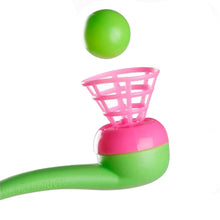 Load image into Gallery viewer, Kids Magic Tricks Floating Blow Balls Tube Toy Traditional Plastic Suspension Blowing Ball Recall Children Classic Toys Gifts