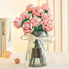Load image into Gallery viewer, Building Block Bouquet Rose Tulips Building Blocks Toy Valentine's Day Gift Assembled Building Blocks Puzzle Thanksgiving Gift Girl Toy