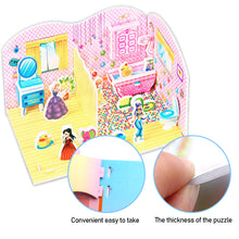 Load image into Gallery viewer, Children DIY 3D Assembled House Toy Manual House Simulation Villa Puzzle Castle Building Fun Puzzle Foam Board For Kids Gift