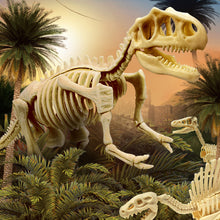 Load image into Gallery viewer, Dinosaur Fossil Excavation Kits Education Archeology Exquisite Jurassic Toy Set Game Action Children Figure Skeleton Model Gift